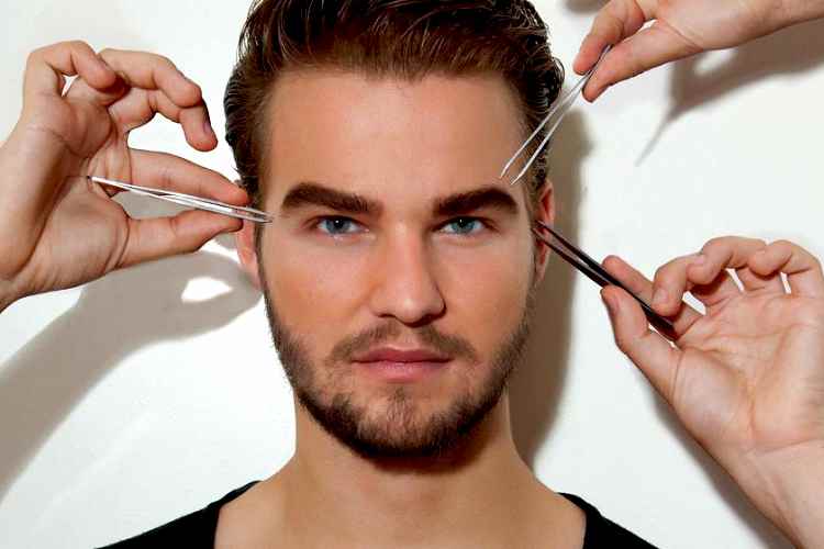 Мужская коррекция бровей в Алматы