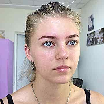 Коррекция бровей и окрашивание краской