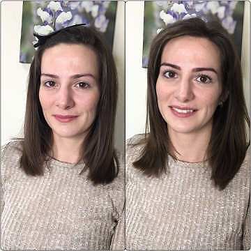 Ламинирование ресниц с ботоксом и оформление бровей