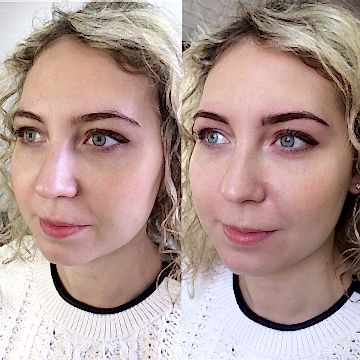 Коррекция бровей и окрашивание хной
